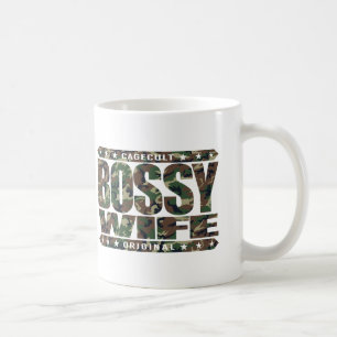 Mug ÉPOUSE AUTORITAIRE - j'utilise le pantalon serré