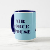 Mug Épouse de la Force aérienne (Devant gauche)