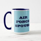 Mug Épouse de la Force aérienne (Gauche)