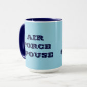 Mug Épouse de la Force aérienne (Devant gauche)