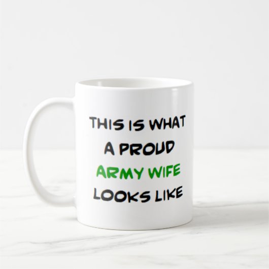 Mug épouse de l'armée (Gauche)