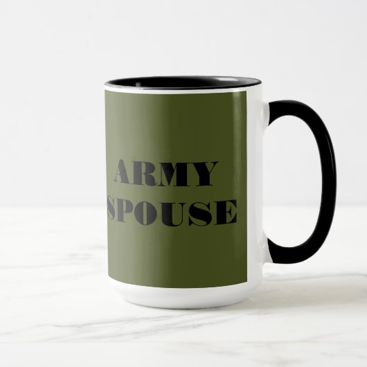 Mug Épouse de l'armée de boue (Droite)