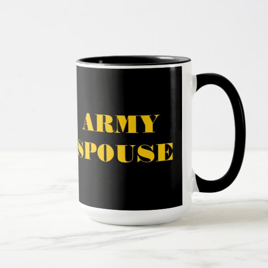 Mug Épouse de l'armée de boue (Droite)
