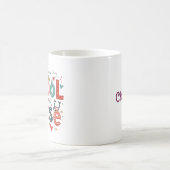 Mug Épouse de l'école Whimsical - Nom personnalisé (Centre)