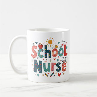 Mug Épouse de l'école Whimsical - Nom personnalisé