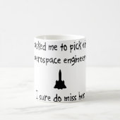 Mug Épouse de sélection ou ingénierie aérospatiale (Centre)