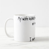 Mug Épouse de sélection ou naviguer au schnorchel (Gauche)