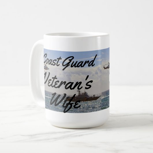 Mug Épouse de vétéran (Devant gauche)