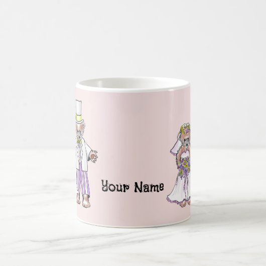 Mug Épouse d'ours et mariage de chambre (Centre)