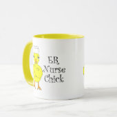 Mug Épouse infirmière (Devant gauche)