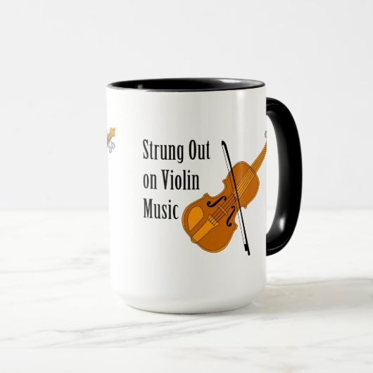 Mug Épouse Le Violon (Devant droit)