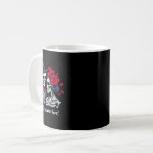 Mug Épouse rose De Squelette Et Épouse De Squelette Ha (Devant gauche)