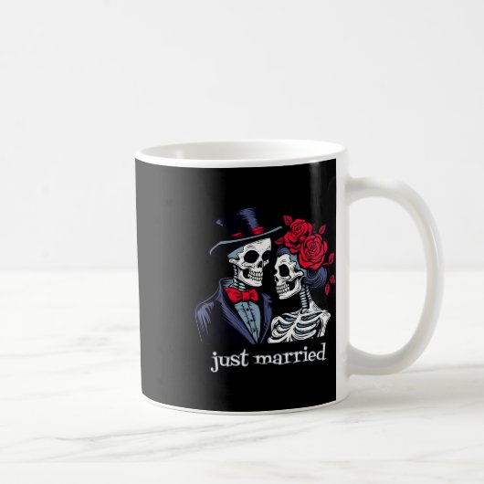 Mug Épouse rose De Squelette Et Épouse De Squelette Ha (Droite)
