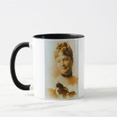Mug Épouses de Custer de lard d'Elizabeth 1842-1933) (Gauche)