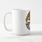 Mug Épouvantail aux vibrations heureuses de récolte d' (Gauche)
