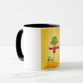 Mug Épouvantail Avec Musique Citrouille (Devant gauche)