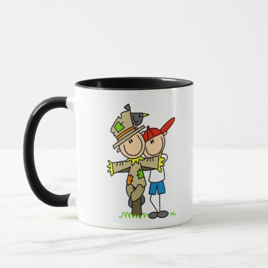 Mug Épouvantail d'automne (Gauche)
