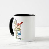 Mug Épouvantail d'automne (Devant gauche)