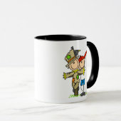 Mug Épouvantail d'automne (Devant droit)