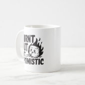 Mug Épuisé mais optimiste (Devant gauche)