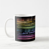 Mug Equality Love Rainbow Brush Strokes LGBTQ ID656 (Gauche)