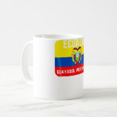 Mug Equateur Quayaquil Ouest LDS Mormon Mission (Devant gauche)