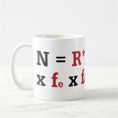 Mug Équation de Drake (Gauche)