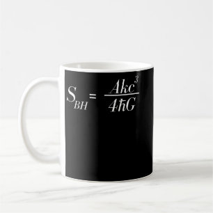 Mug Équation de formule d'astrophysique S de trou noir