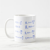Mug équation de physique de maxwell (Gauche)
