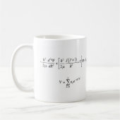 Mug Équation de Shrödinger le matin? (Gauche)