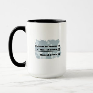 Mug Équation du QI du docteur Wellness Plus