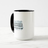 Mug Équation du QI du docteur Wellness Plus (Devant gauche)