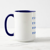 Mug équation fraîche de maxwell (Gauche)