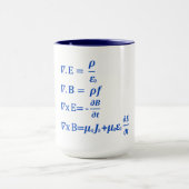 Mug équation fraîche de maxwell (Centre)