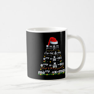 Mug Équation Math Joyeux X mas Funny Enseignant Math C