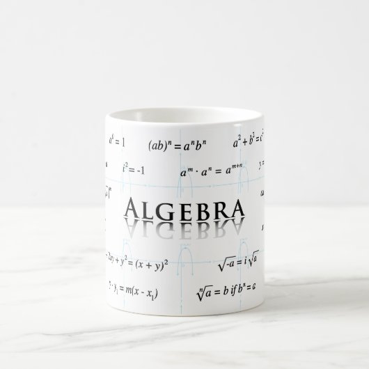 Mug Équations d'algèbre (Centre)