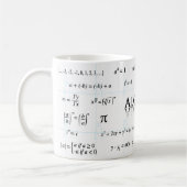 Mug Équations d'algèbre (Gauche)