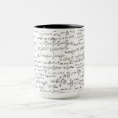 Mug Équations //de maths écrites par main (Centre)