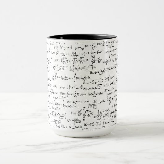 Mug Équations //de maths écrites par main (Centre)