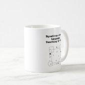 Mug Equations My Language | Teaching My Joy Math (Devant droit)