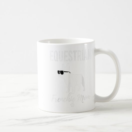 Mug Equestria Frenchie Maman Drôle Équitation Gif (Droite)
