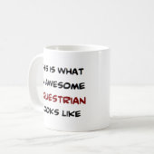 Mug equestrian, awesome (Devant gauche)