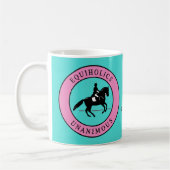 Mug Equiholics Unanimed Anglais Rider 2 (Gauche)