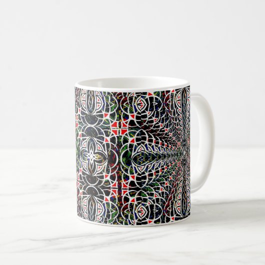 Mug Équilibre au cube (Devant droit)
