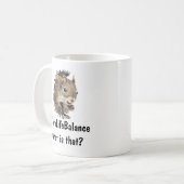 Mug Équilibre entre vie professionnelle et vie privée (Devant gauche)