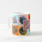Mug Équilibre géométrique - (Devant gauche)
