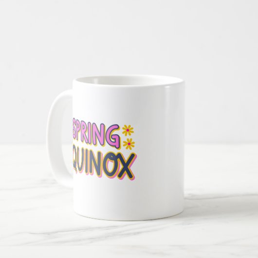 Mug Équinoxe du printemps (Devant gauche)