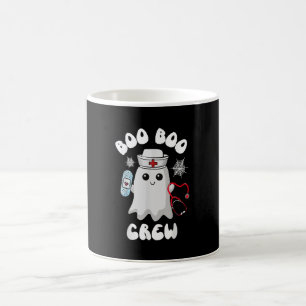 Mug Équipage Boo Boo Infirmière Mignonne Fantôme Drôle