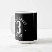 Mug Équipage de 3e année 3e année (Devant gauche)