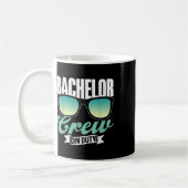 Mug Équipage de célibataire en équipe de service fête (Gauche)